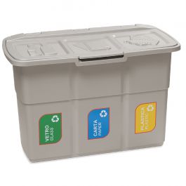 Bidone Mini+Coperchio Plastica Colori Assortiti 8L, Pattumiere Pattumiere  Differenziate, CASA GIARDINO TEMPO LIBERO