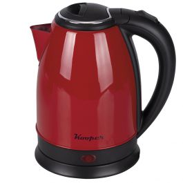 Bollitore elettrico-1,8L-2200w-rosso - Saber Home