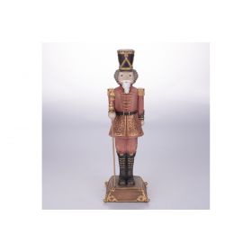 Soldato Schiaccianoci in poliresina h. 42 cm, Nutcracker