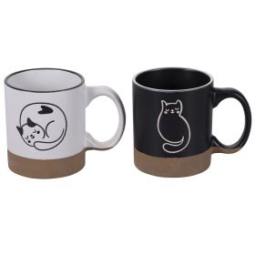 Set 2 mug 280 ml, Cat