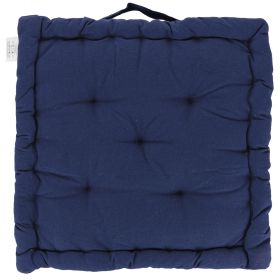 Cuscino materasso per sedia 40x40x8 cm, blu, Sibilla