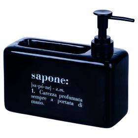 Dispenser sapone liquido 840 ml in ceramica, Victionary