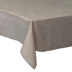 Tovaglia 140x140 cm antimacchia, marrone, Solid Sibilla