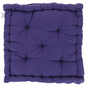 Cuscino materasso per sedia 40x40x8 cm, viola, Sibilla