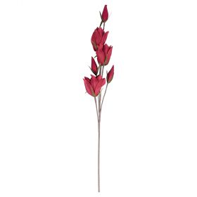 Ramo di rose rosse artificiali h. 102 cm, Sibilla