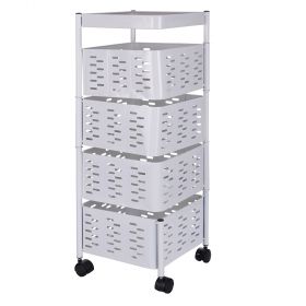 Carrello multiuso bianco, Galileo