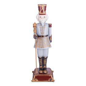 Soldato Schiaccianoci in poliresina h. 42 cm, Nutcracker