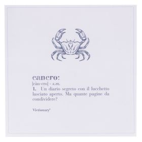 Tovaglietta colazione quadrata , Victionary Cancro