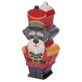 Umidificatore cane soldatino in ceramica, Nutcracker