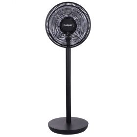 Ventilatore 2 in 1, 7 pale Ø35 cm 45 W, nero, Kooper