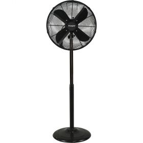 Ventilatore a piantana 4 pale Ø 40 cm, 50 W, nero, Kooper