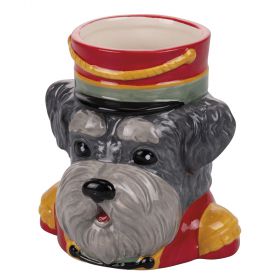 Portaoggetti decorativo multiuso in ceramica, Nutcracker Dog