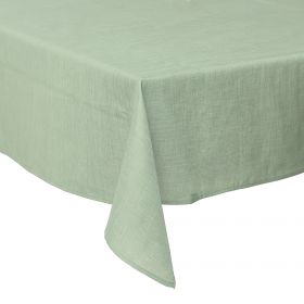 Tovaglia 140x140 cm antimacchia, verde salvia, Solid Sibilla