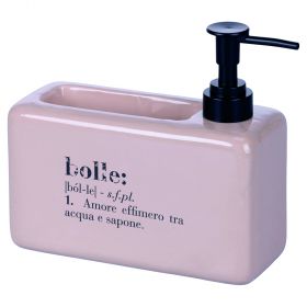 Dispenser sapone liquido 840 ml in ceramica, Victionary