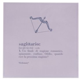 Tovaglietta colazione quadrata , Victionary Sagittario