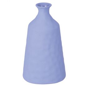 Vaso arredo indaco in ceramica h. 26,2 cm, 4 Toni