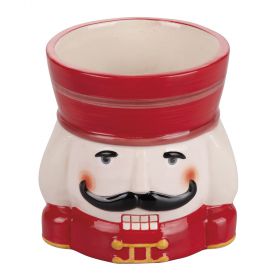 Portaoggetti decorativo multiuso in ceramica, Nutcracker Red