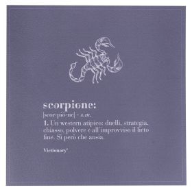 Tovaglietta colazione quadrata , Victionary Scorpione