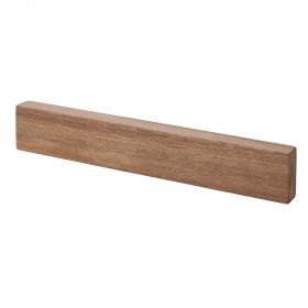 Barra magnetica porta coltelli in legno 30x5x2,2 cm, SìChef