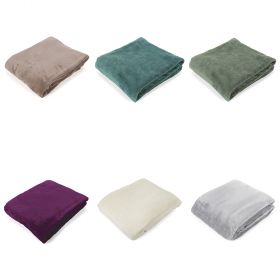 Coperta multiuso 150x200 cm in flannel fleece, Sibilla