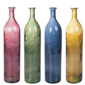 Vaso arredo in vetro riciclato h. 54 cm, Florencia Sibilla