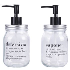 Set 2 dispenser sapone liquido, Victionary