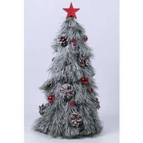 Albero di Natale decorativo in legno h. 52,5 cm, XMas