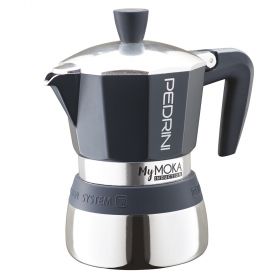 Mymoka Caffettiera 3 tazze induzione