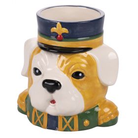 Portaoggetti decorativo multiuso in ceramica, Nutcracker Dog