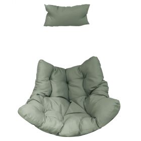 Set cuscini di ricambio per sedia ovetto, verde, Esté
