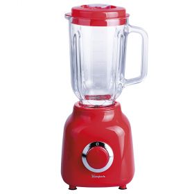 Frullatore elettrico 1,5 L, lame in acciaio inox, 500 W, rosso, Kooper