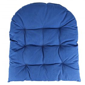 Cuscino sedia, idrorepellente, 50x46 cm, blu, Pachá Esté